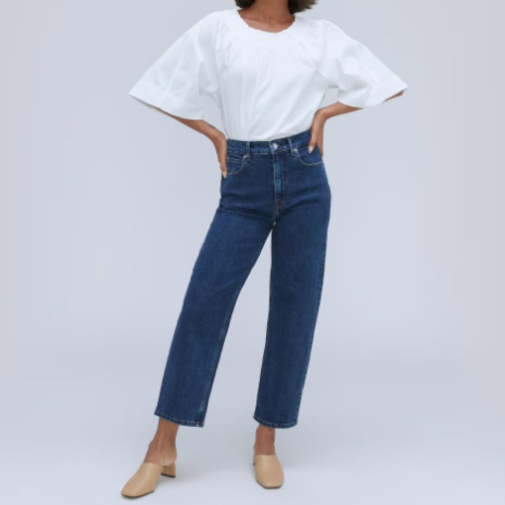 Everlane The Way High Jean - Vintage Indigo